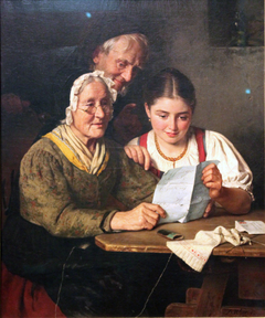 A Letter from America by Berthold Woltze