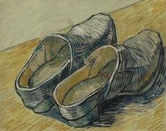 A Pair of Leather Clogs by Vincent van Gogh