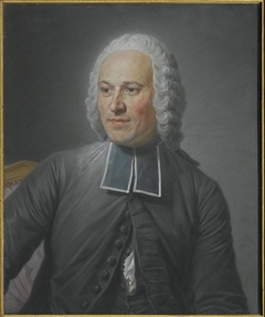 Abbé Nollet by Maurice-Quentin de La Tour