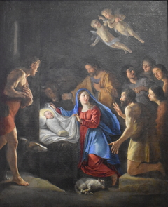 Adoration by the shepherds by Philippe de Champaigne