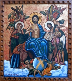 Allegory of the Holly Communion by Tasso Pappas