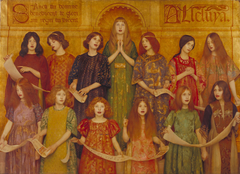 Alleluia by Thomas Cooper Gotch