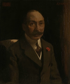 Andries van Wezel (1856-1922). Koopman te Antwerpen, legateerde in 1922 zijn schilderijenverzameling aan het Rijksmuseum by Willem Witsen