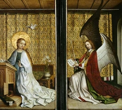 Annunciation by Stefan Lochner