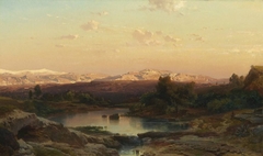 Ansicht der Sierra Nevada by Fritz Bamberger