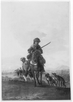 Auszug zur Falkenbeize (Kopie nach) by Philips Wouwerman