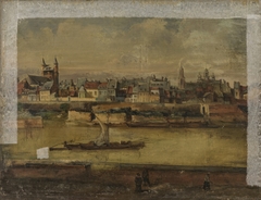 Badpoort te Maastricht 1838 by Alexander Schaepkens