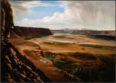 Basin of the Rio Gila, Arizona by Henry Cheever Pratt