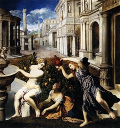 Bathsheba Bathing by Paris Bordone