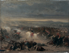 Battle of Eupatoria by Adolphe Yvon