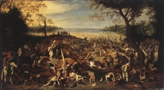 Battle Scene by Sebastiaen Vrancx