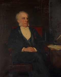 Bouverie Francis Primrose, 1813 - 1898. Secretary to the Board of Trustees for Manufactures and Fisheries by Robert Herdman