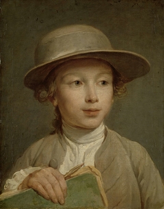 Boy with a Drawing Book by Nicolas Bernard Lépicié