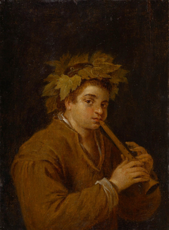 Boy with Flute by David Teniers the Younger