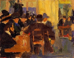 Cafés de Paris by Amadeo de Souza Cardoso