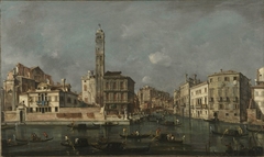 Canal Grande bei San Geremia by Francesco Guardi