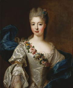 Charlotte Aglaé of Orléans, Mademoiselle de Valois (1700-1761) by Pierre Gobert