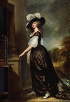 Charlotte, Lady Milnes by George Romney