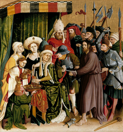 Christ before Pilate (Wurzach altarpiece) by Hans Multscher