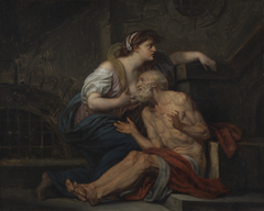 Cimon and Pero: "Roman Charity" by Jean-Baptiste Greuze