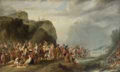 Crossing of the Red Sea by Cornelis de Wael