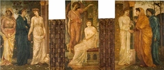 Cupid and Psyche - Palace Green Murals by Edward Burne-Jones