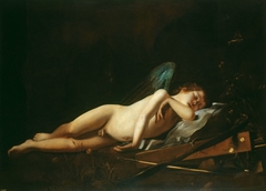 Cupid Sleeping by Battistello Caracciolo