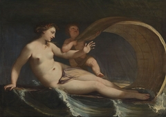 Danae auf dem Floß by Antonio Bellucci