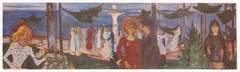 Dance on the Beach (The Linde Frieze) by Edvard Munch