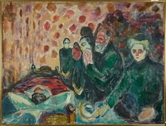 Death Struggle by Edvard Munch