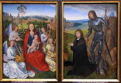 Diptych of Munich by Hans Memling