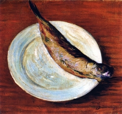 Dish with Fish by Federico Zandomeneghi