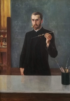 Dr. Emile Roux by Albert Edelfelt