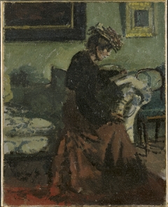 Easter Monday-Hélène Daurmont by Walter Sickert