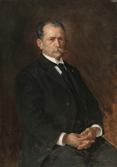 Enrique Simonet y Baca, the artist’s father by Enrique Simonet