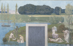 Esquisse pour l'Hôtel de Ville de Paris : l'été by Pierre Puvis de Chavannes