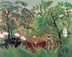 Exotic Landscape by Henri Rousseau