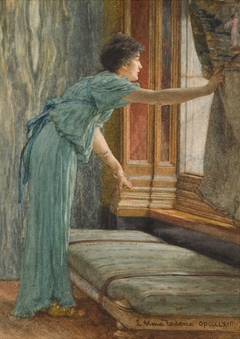 Expectation (Impatient) by Lawrence Alma-Tadema