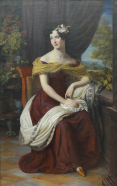 Fanny Ebers, Mother of Georg Ebers by Friedrich Wilhelm Schadow