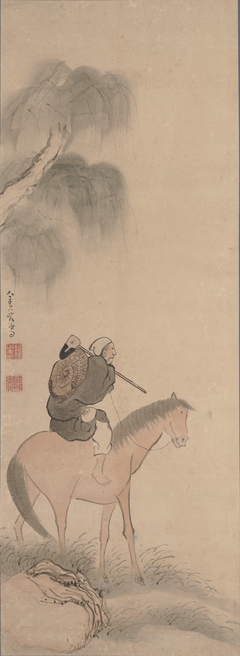 Farmer on a Horse by Yokoi Kinkoku