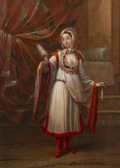 Fille de l’Argentiere, Ile de l’Archipel by Jean Baptiste Vanmour