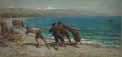 Fishermen at Menton by Jules Breton