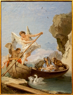 Flight in Egypt by Giovanni Battista Tiepolo