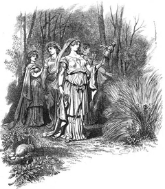 Frigg as Ostara by Carl Emil Doepler