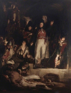 General Sir David Baird Discovering the Body of Sultan Tippoo Sahib after having Captured Seringapatam, on the 4th May, 1799 by David Wilkie