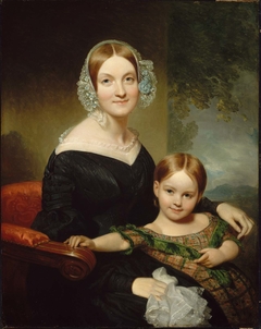 Georgianna Buckham and Her Mother (Anna Traphagen Buckham) by Henry Inman