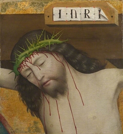 Head of Christ Crucified by Master of Liesborn