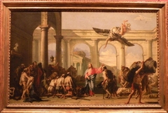 Healing at Bethesda by Giovanni Domenico Tiepolo