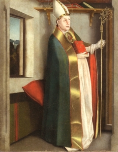 Heilsspiegelaltar - Augustus by Konrad Witz