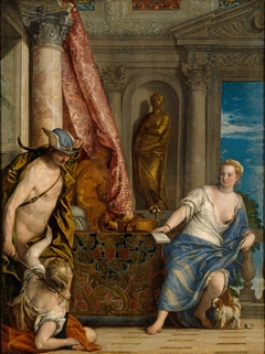 Hermes, Herse and Aglauros by Paolo Veronese